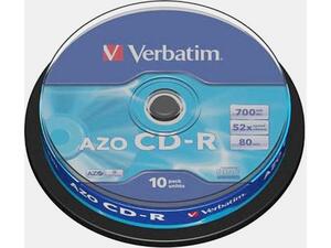 CD-R Verbatim 700MB 52X Cake box Extra Protection (10 τεμαχίων) 43437