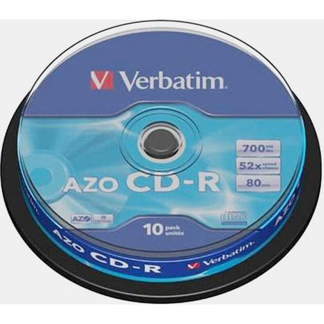 CD-R Verbatim 700MB 52X Cake box Extra Protection (10 τεμαχίων) 43437