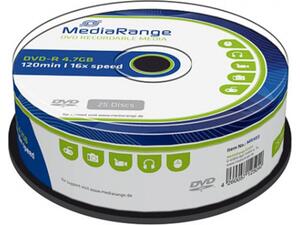 DVD-R Media Range 4.7GB  16x πομπινα (25 τεμαχίων) MR403