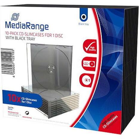 Θήκη Mediarange για CD Slimcase 5.2mm  (1 τεμάχιο)