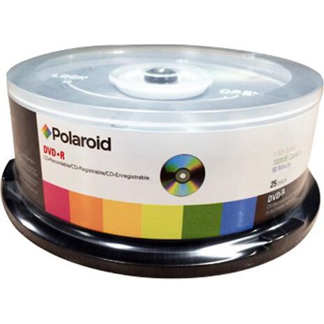 DVD+R Polaroid 4.7GB 16x πομπίνα (25 τεμαχίων)