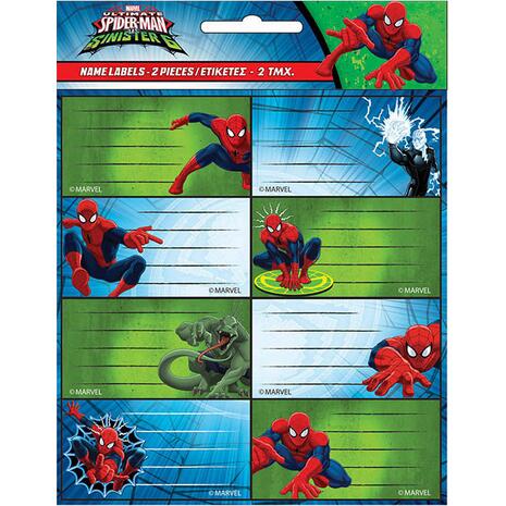 Σχολικές ετικέτες Spiderman Homecoming (Art.777-51246)