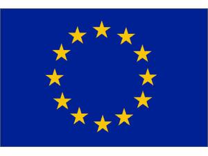 Σημαία Ευρωπαικής Ένωσης 16x27cm πολυεστερική