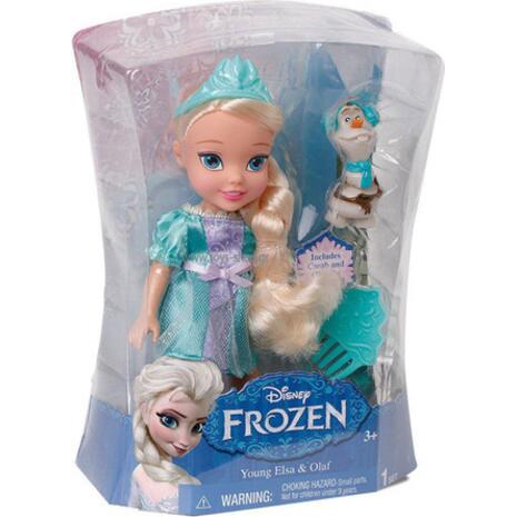 Κούκλα Mini Disney Frozen Young Elsa & Olaf