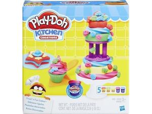 Play Doh Kitchen Creations Frost 'n Fun Cakes Bakin Set B9741