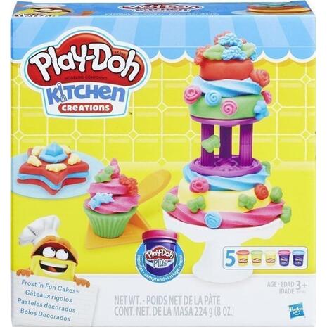 Play Doh Kitchen Creations Frost 'n Fun Cakes Bakin Set B9741