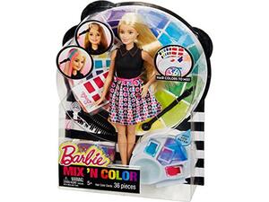 Barbie Mix 'N Color - Xρωματιστές ανταύγιες