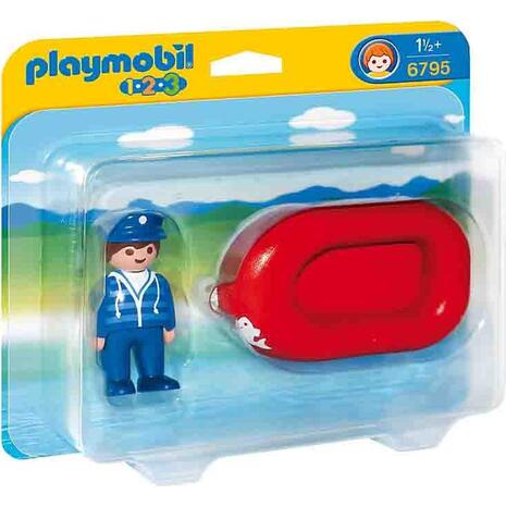 Playmobil Καπετάνιος και βαρκούλα (6795)