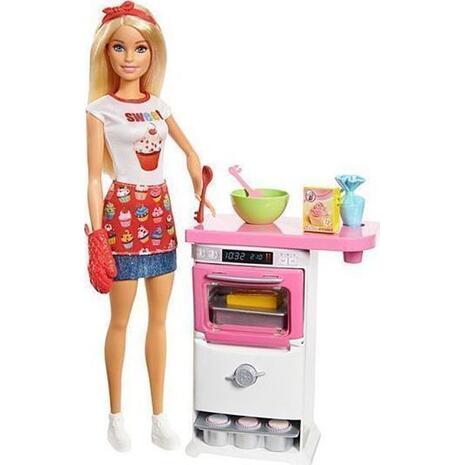 Barbie Ζαχαροπλάστης Σετ (FHP57)
