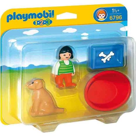 Playmobil Κορίτσι Με Σκυλάκι (6796)