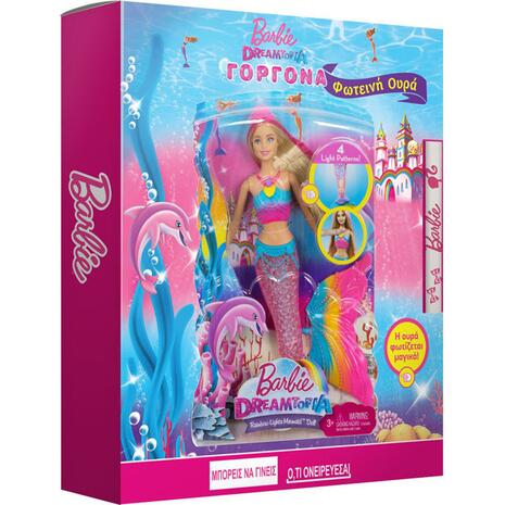 Λαμπάδα Barbie Γοργόνα φωτεινή ουρά