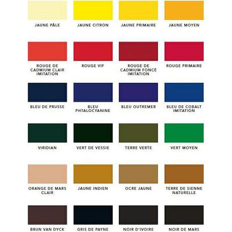 Χρώμα λαδιού Lefranc& Bourgeois 40ml Διάφορα Χρώματα