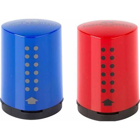 Ξύστρα  Faber Castell Grip 2001 mini Red/Blue