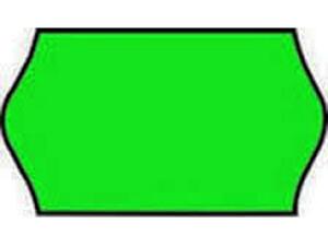 Ετικέτες ετικετογράφου 26mm x 16mm  Φωσφοριζέ πράσινες  ρολό 1000 ετικέτες (1 τεμάχιο)