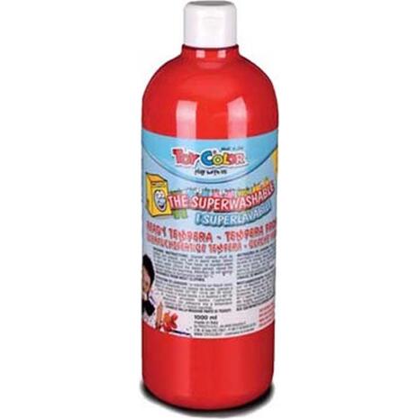 Τέμπερα TOY COLOR 1000ml Superwash (Κόκκινο)