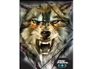 Φάκελος με λάστιχο Back me up No fear Army wolf (347-51510)