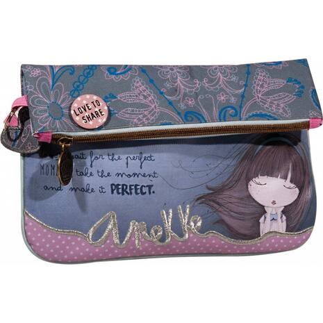 Τσαντάκι φάκελος Back Me Up Anekke Moon μπλε (346-95272)
