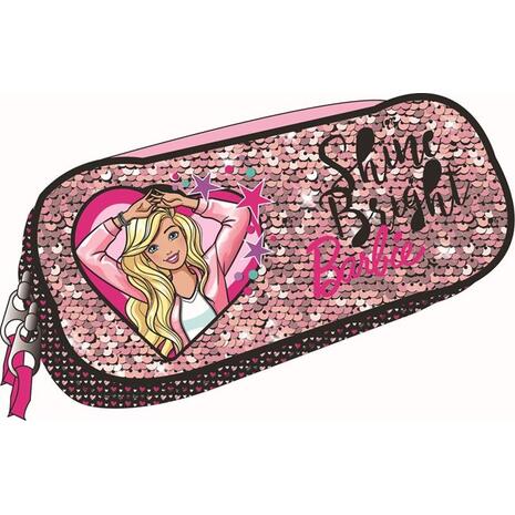 Κασετίνα οβάλ GIM Barbie Sparkle (349-64144)