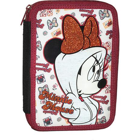 Κασετίνα γεμάτη διπλή GIM Minnie Athletic (340-67100)