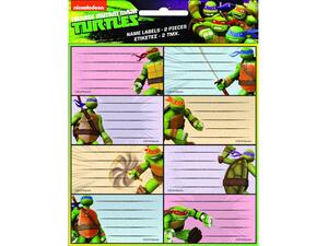 Σχολικές ετικέτες GIM Ninja Turtles (συσκευασία 16 ετικετών) (774-02646)