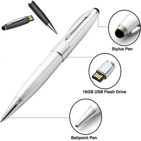Στυλό TOTAL GIFT Touch Stylus & Usb 16GB (CM3293)