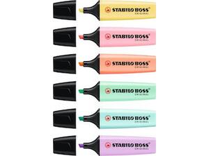 Μαρκαδόρος υπογράμμισης Stabilo Boss Pastel 70 σε διάφορα χρώματα