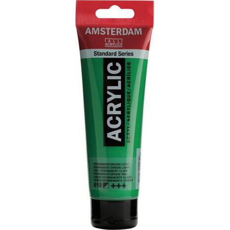 Ακρυλικό χρώμα Talens Amsterdam 618 perm. green light 120ml