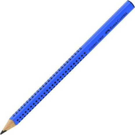 Μολύβι γραφίτη Faber Castell Jumbo Grip 2001 B μπλε