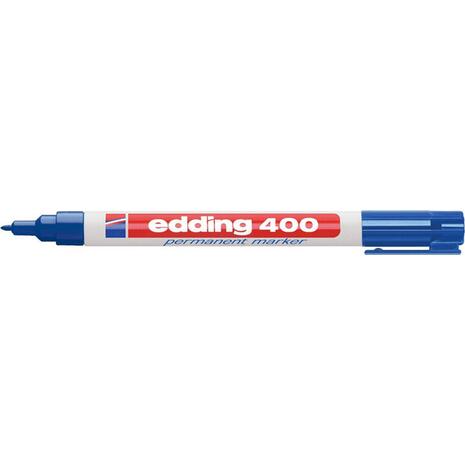 Μαρκαδόρος ανεξίτηλος  EDDING 400 1.00mm μπλε