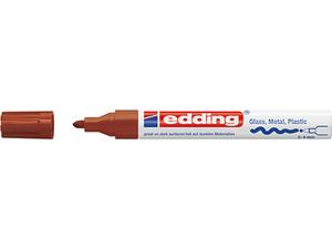 Μαρκαδόρος ανεξίτηλος EDDING 750 2mm (Καφέ)