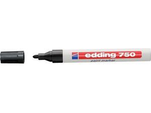 Μαρκαδόρος ανεξίτηλος EDDING 750 2mm (Μαύρο)