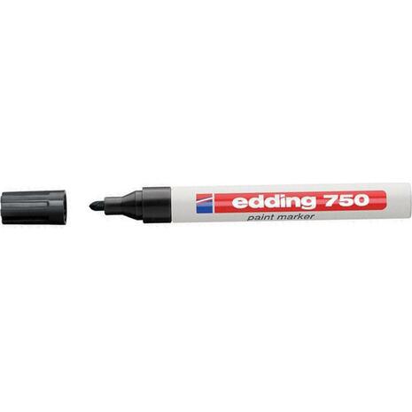 Μαρκαδόρος ανεξίτηλος EDDING 750 2mm (Μαύρο)