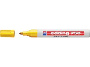 Μαρκαδόρος ανεξίτηλος EDDING 750 2mm κίτρινο