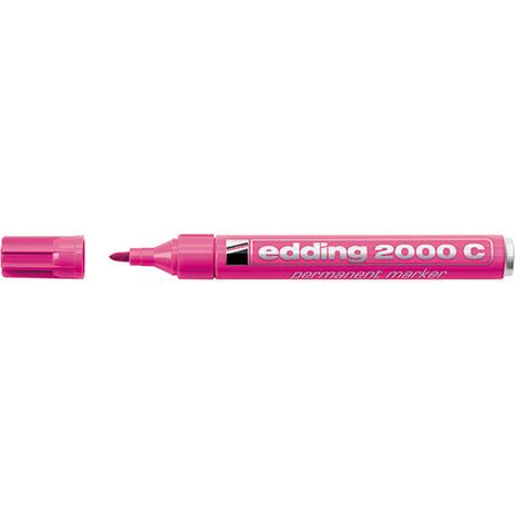 Μαρκαδόρος ανεξίτηλος EDDING 2000C ροζ