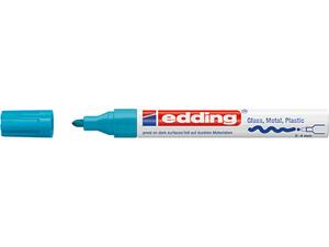 Μαρκαδόρος ανεξίτηλος EDDING 750 2mm γαλάζιο