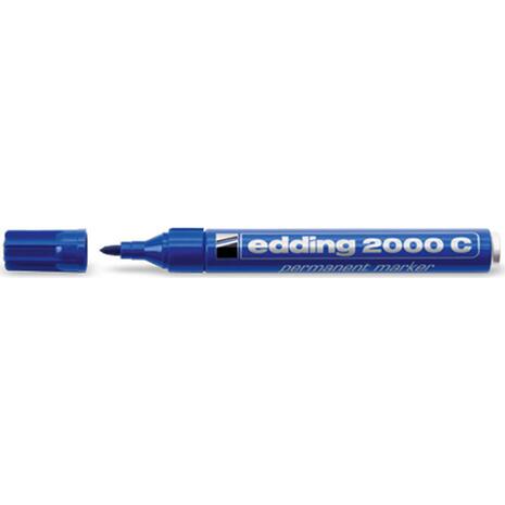 Μαρκαδόρος ανεξίτηλος EDDING 2000C Μπλέ (Μπλε)