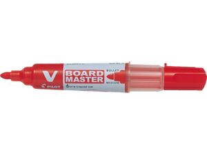 Μαρκαδόρος πίνακα PILOT V-BOARD Medium (WBMA-VBM-M-R-BG) κόκκινο