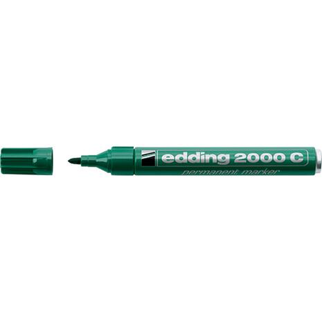 Μαρκαδόρος ανεξίτηλος EDDING 2000C πράσινος