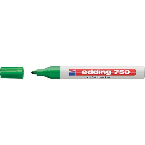 Μαρκαδόρος ανεξίτηλος EDDING 750 2mm πράσινο