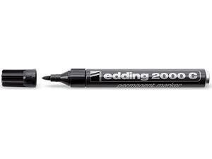 Μαρκαδόρος ανεξίτηλος EDDING 2000C Μαύρος (Μαύρο)