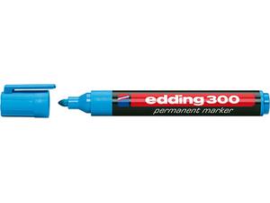 Μαρκαδόρος ανεξίτηλος EDDING 300 γαλάζιος