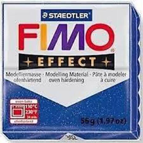 Πηλός STAEDTLER Fimo Effect 56gr (Glitter Blue)