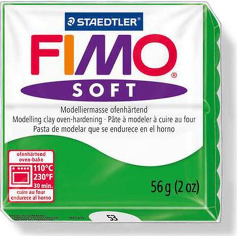 Πηλός Staedtler Fimo Soft 57g 8020-53 Tropical Green (Tropical green)