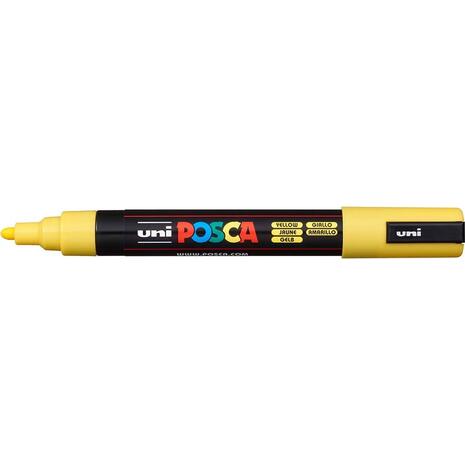 Μαρκαδόρος posca pc-5m κίτρινο