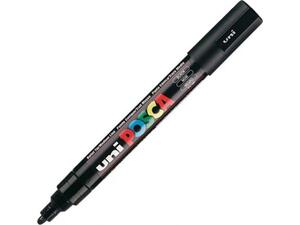 Μαρκαδόρος posca pc-5m μαύρο