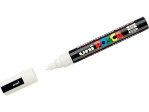 Μαρκαδόρος posca pc-5m λευκό