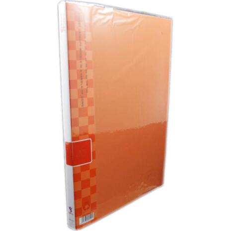 Ντοσιέ SUNFULL 40 διαφανείς θήκες display book (Πορτοκαλί)