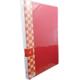 Ντοσιέ SUNFULL 20 διαφανείς θήκες display book (Κόκκινο)