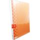 Ντοσιέ σουπλ SUNFULL 30 διαφανείς θήκες display book (Πορτοκαλί)