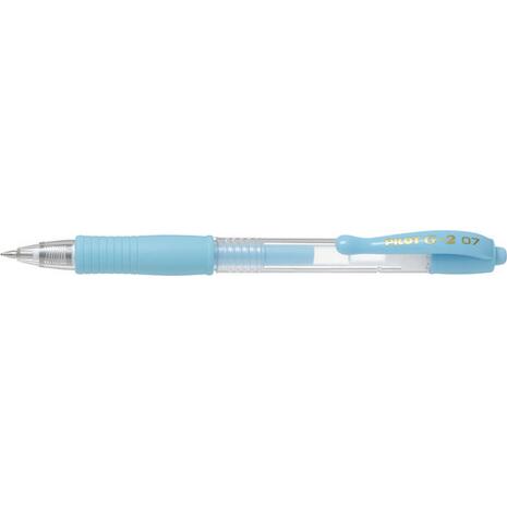 Στυλό Gel PILOT G-2 Παστέλ 0.7mm (BL-G2-7PAL) (Μπλε)